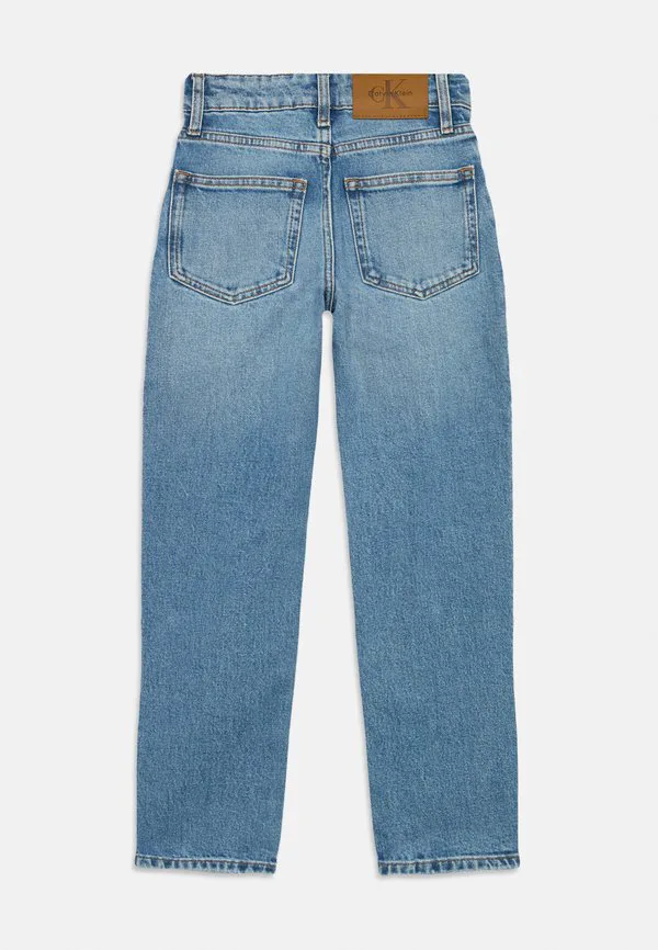 Прямые джинсы унисекс прямого кроя Calvin Klein Jeans, Cloudy Blue — фото 2