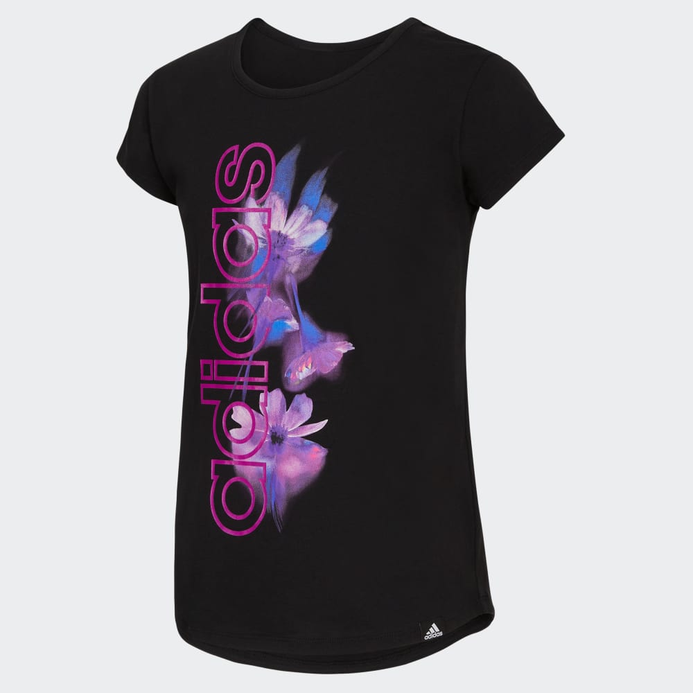 

Футболка Adidas Graphic Scoop Tee, цвет Black Plum