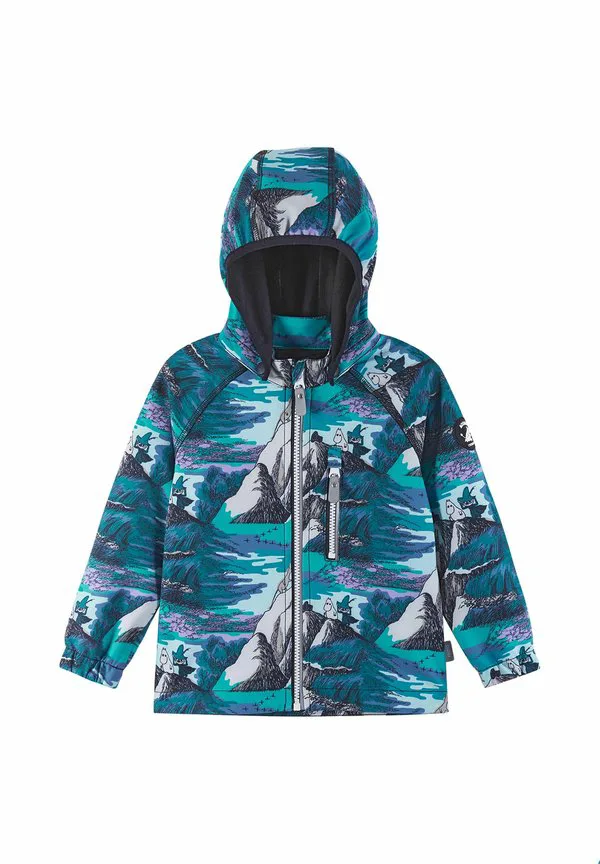 Куртка из мягкой оболочки moomin vantti Reima, Blue Ocean