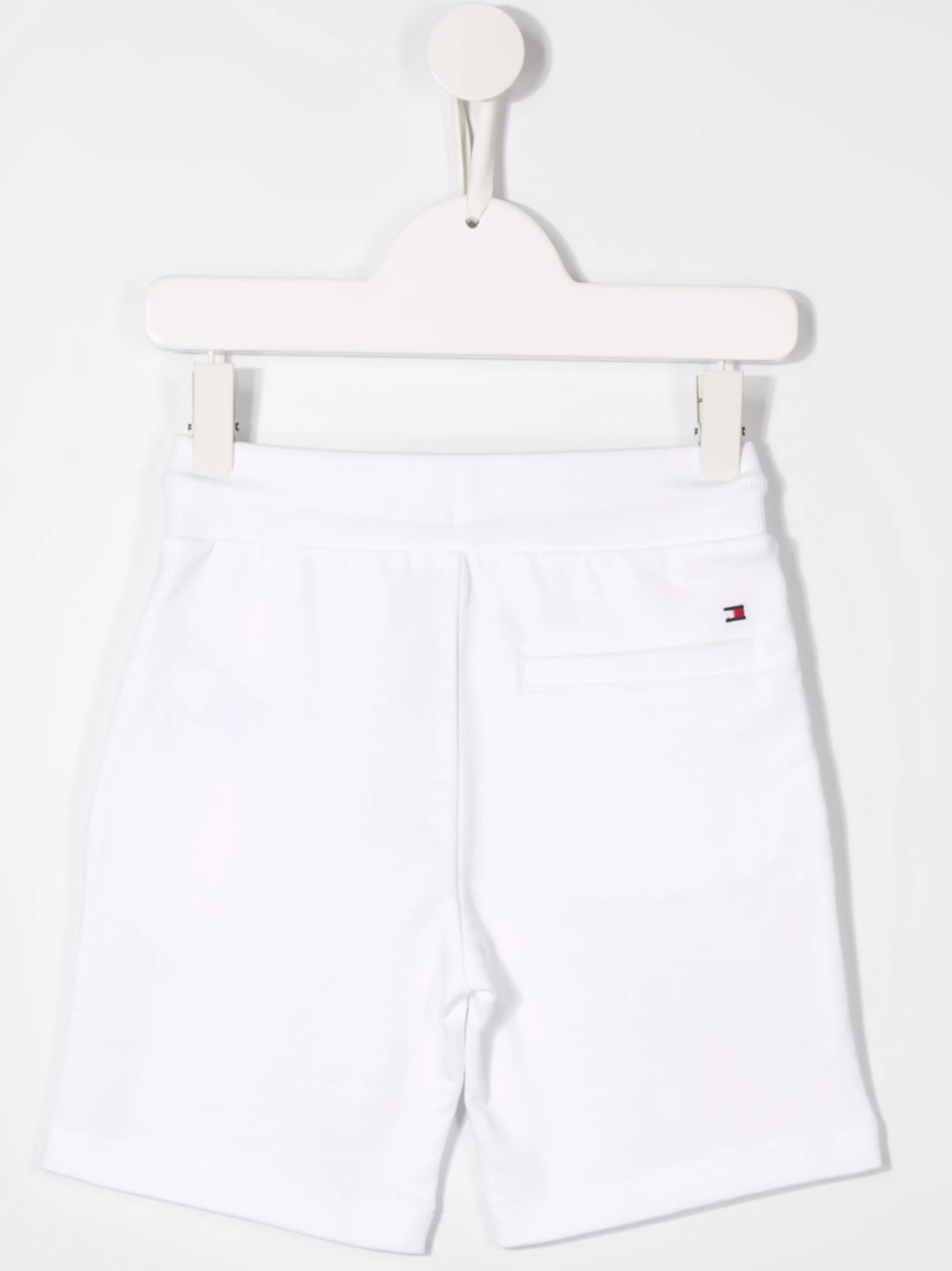 Спортивные шорты с логотипом Tommy Hilfiger Junior, белый — фото 2