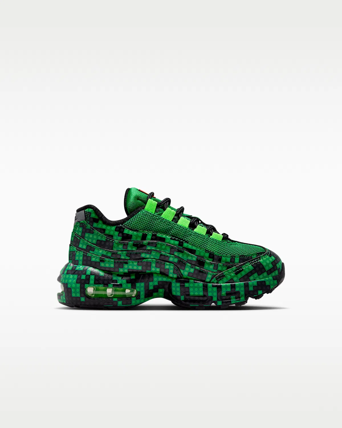 Детские кроссовки Nike Air Max 95 x LEGO® Collection, Lucky Green/Black/Green Strike/Metallic Silver — фото 3