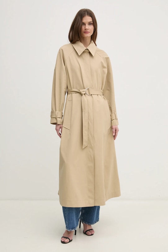 

Хлопковое пальто Ivy Oak, бежевый