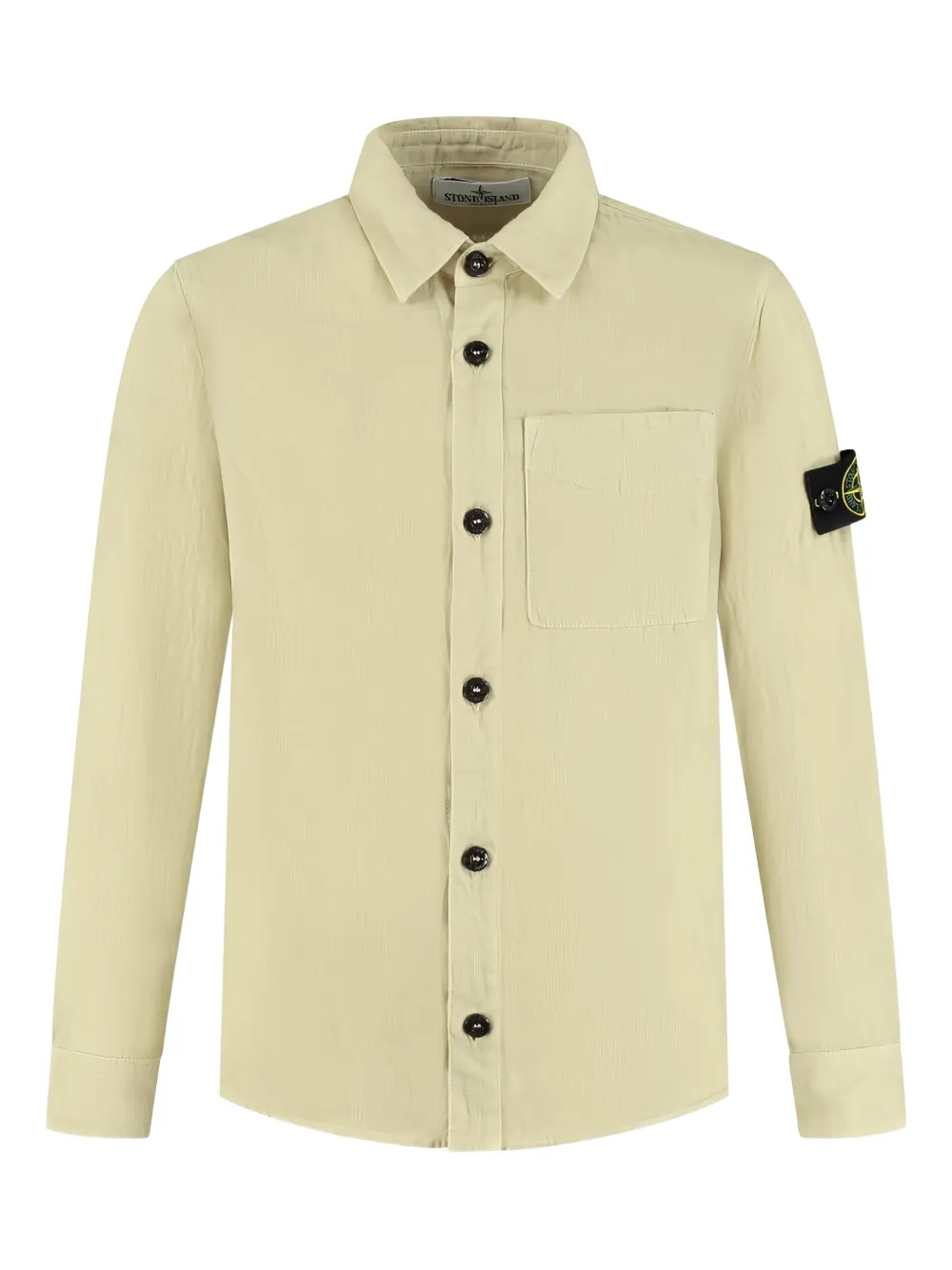 

Рубашка на пуговицах Stone Island Junior, нейтральный