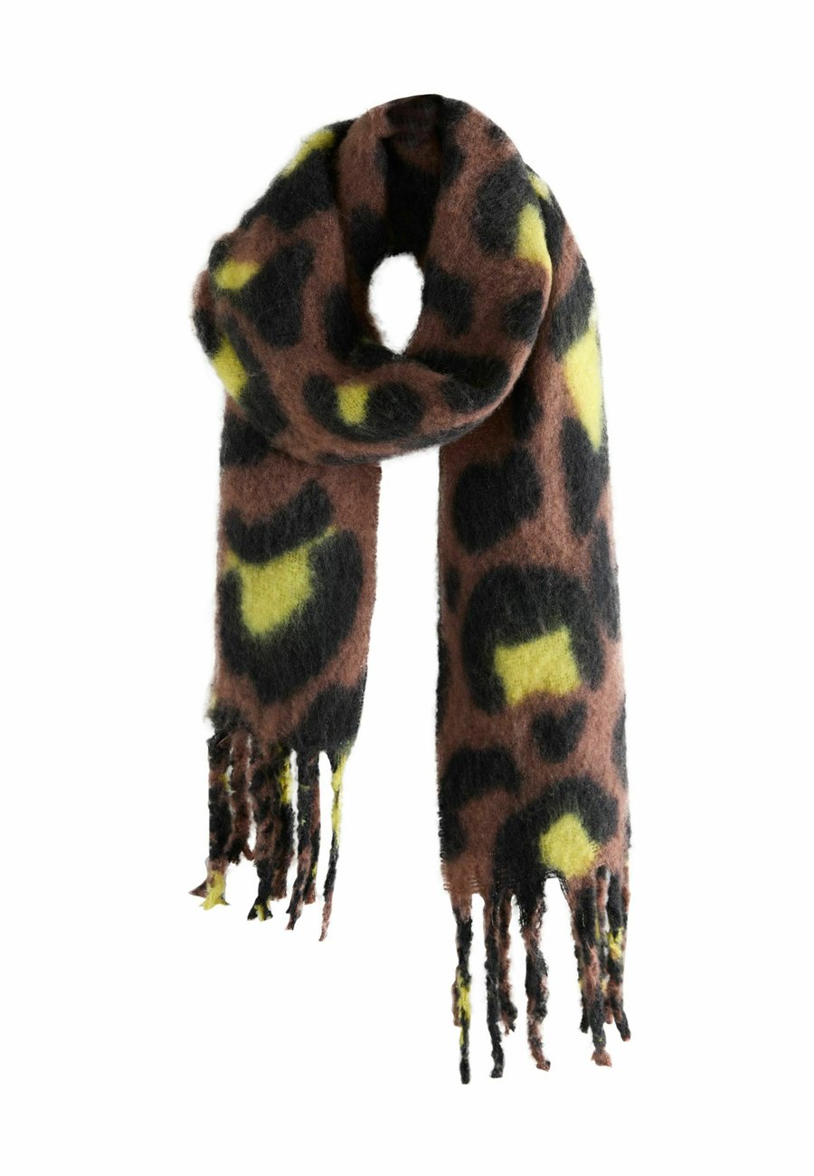 

Шарф Next Scarf, Leopard Print/Brown