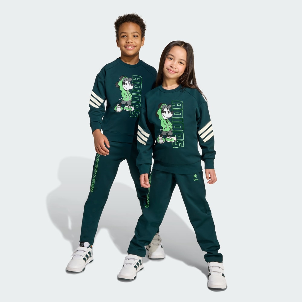 

Комплект Adidas Disney Mickey Mouse Jogger Kids, цвет Aurora Ivy/Lime Burst