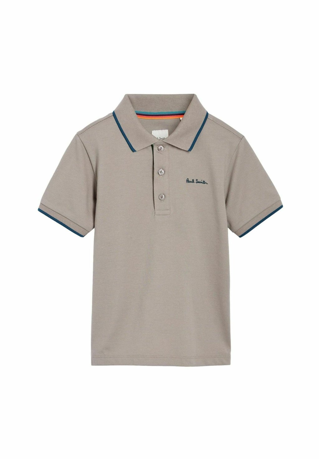 

Рубашка поло SHORT SLEEVE SIGNATURE -REGULAR FIT Paul Smith Junior, серый