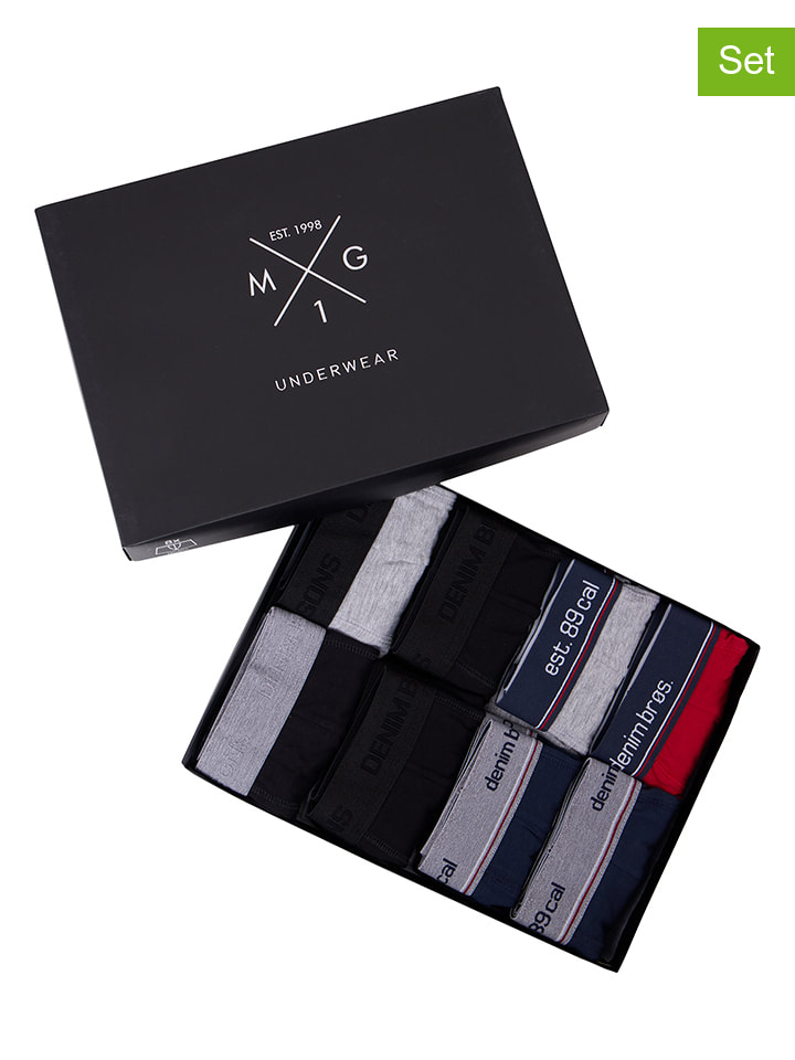 

MG-1 Набор из 8 штук: боксерские трусы разных цветов