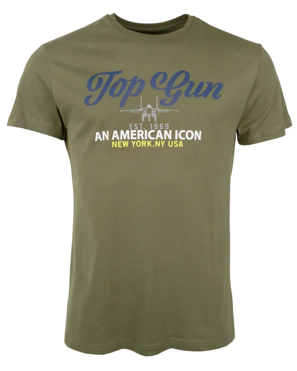 

Футболка TOP GUN "TG20212013", оливковый