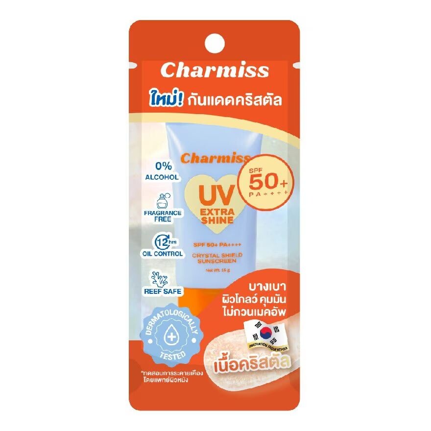 

Charmiss Солнцезащитный крем UV Extra Shine Crystal Shield SPF50+ PA++++ 15 г, Blue