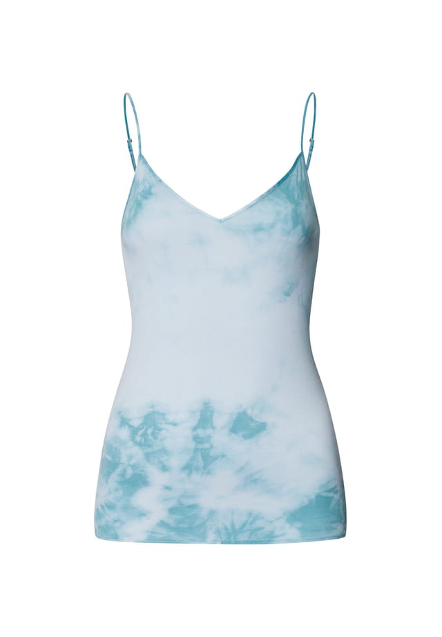 

Топ-Спагетти из хлопка бесшовный Hanro, цвет ocean tie dye