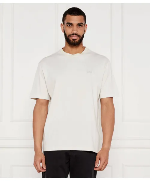 

Футболка te_tirecollar Relaxed fit Boss Orange, бежевый