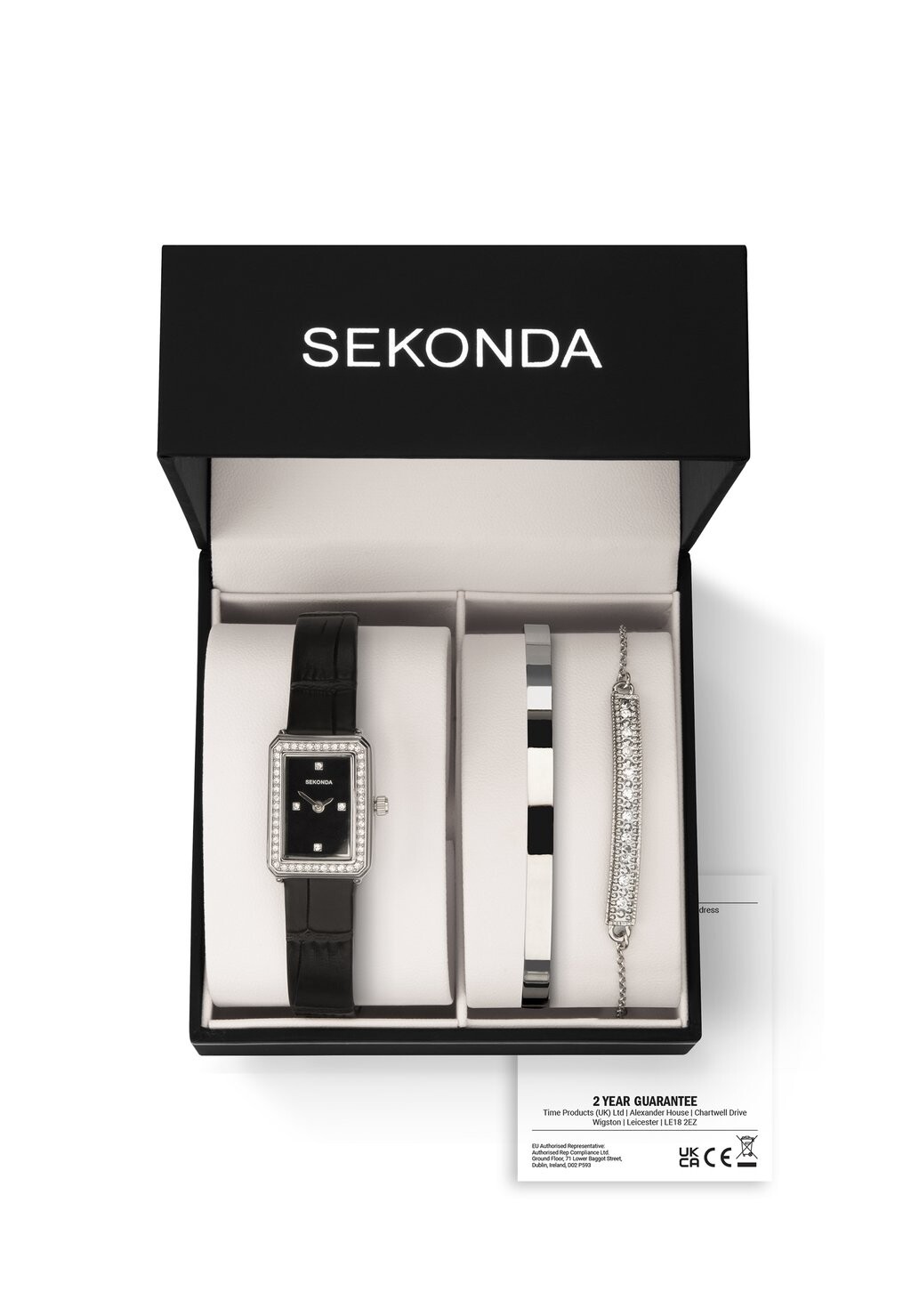 

Часы WITH RECTANGULAR CASE Sekonda, черный