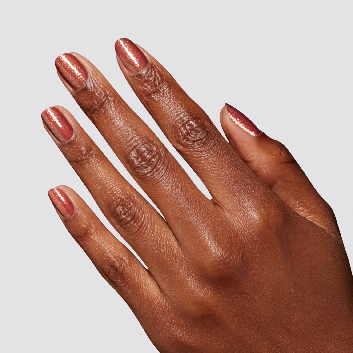 Лак для ногтей nail lacquer holiday 2025 - good enough to treat Opi, hrs06 - ginger snapped, объем 15 мл — фото 4