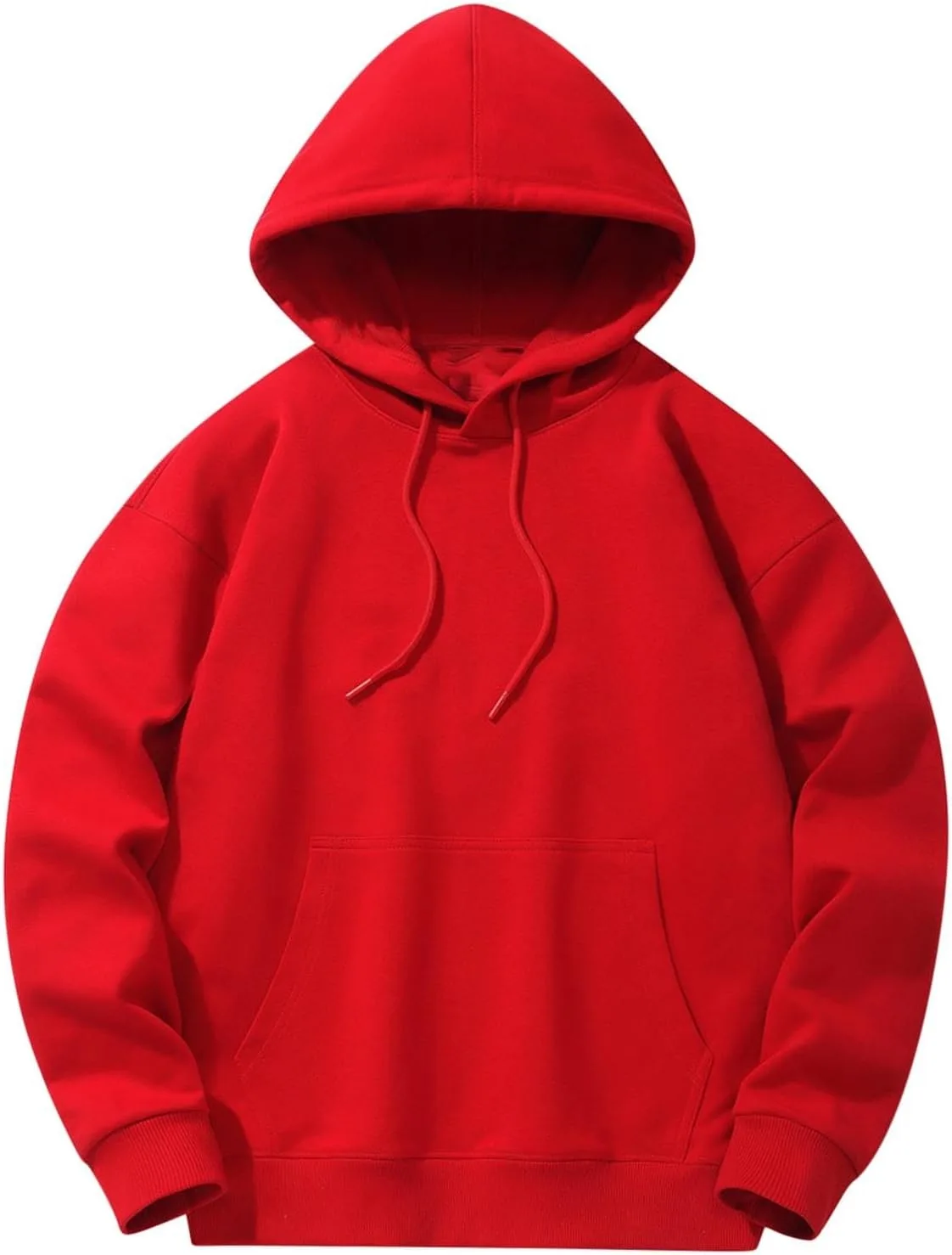 

Мужская толстовка с капюшоном Classic Fleece, длинный рукав, с карманом-кенгуру QUNPIU