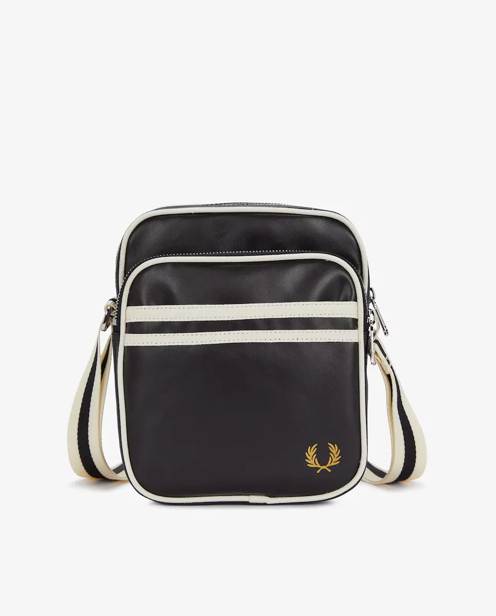 

Мужская поясная сумка с застежкой-молнией черного цвета Fred Perry, черный