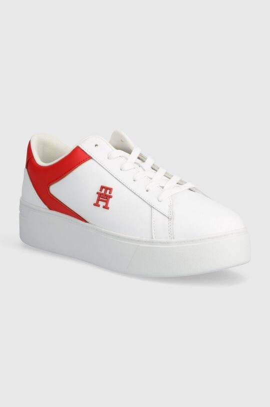 

Кожаные кроссовки Tommy Hilfiger, белый