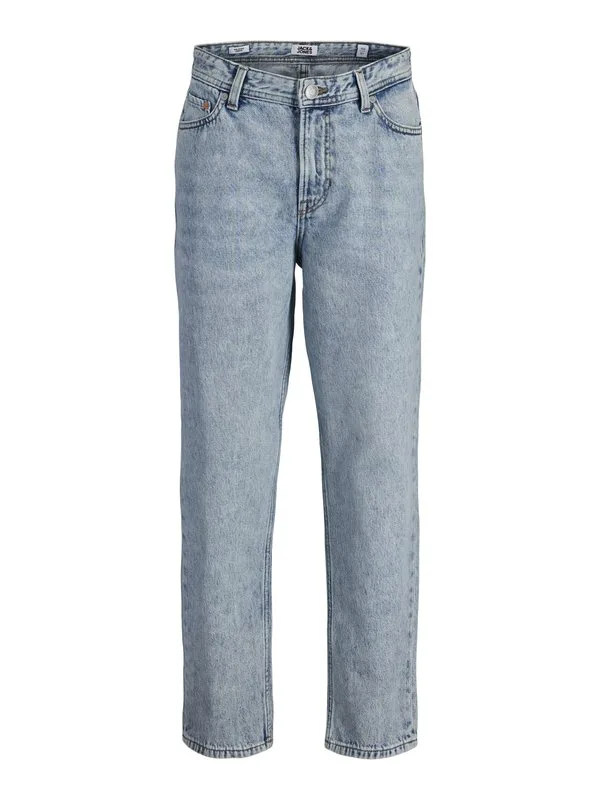 Джинсы прямого кроя jjichris jjoriginal Jack & Jones Junior, Blue Denim — фото 4
