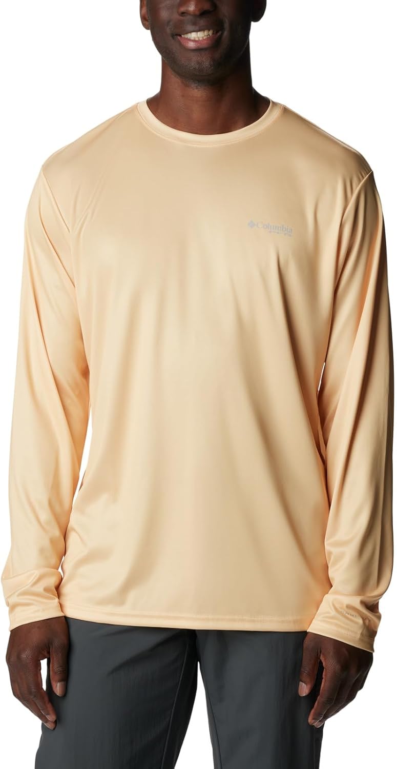 

Columbia мужская футболка с длинным рукавом Terminal Tackle PFG Fish Flag, Cocoa Butter, Sorbet Mid Atlantic Fish