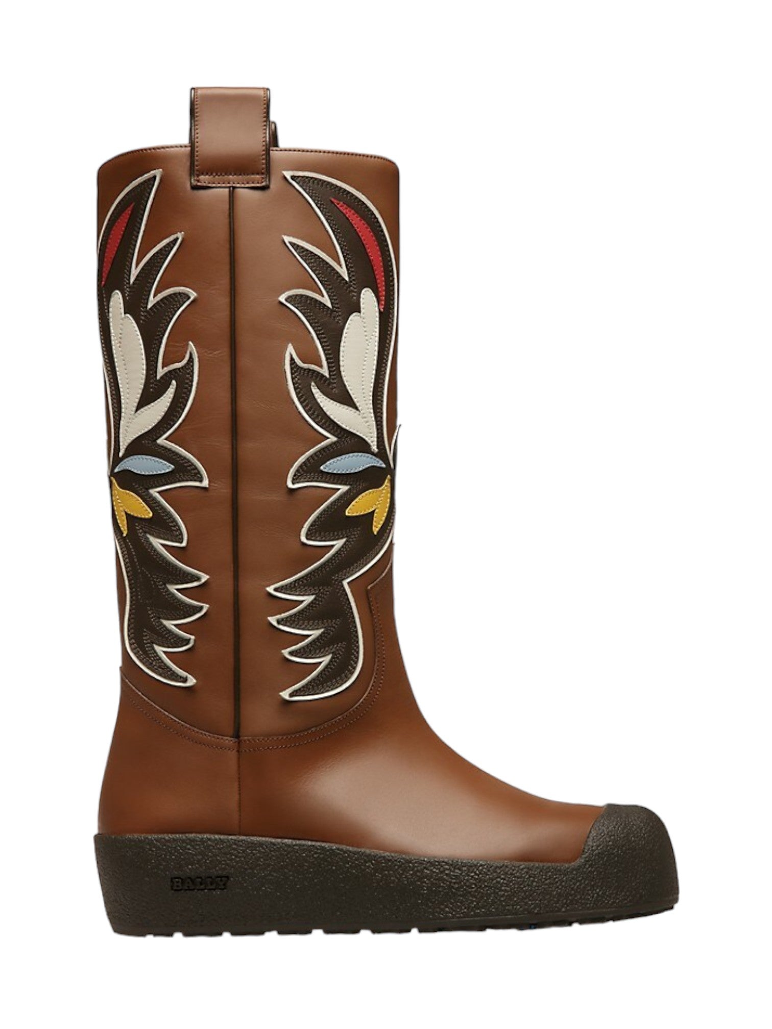 

Bally Chambery 6302937 Мужские сапоги до колена из кожи Cuero/Ebano, цвет multi