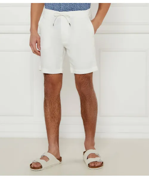 

Льняные шорты C-kane Regular fit Boss, белый