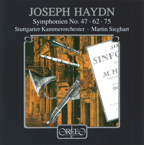 

CD диск Haydn / Sieghart / Stuttgart Chamber Orch: Symphonies 47, 62 & 75