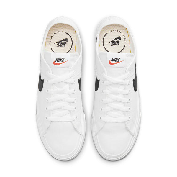 Кроссовки Court Legacy Canvas Nike, белый — фото 4