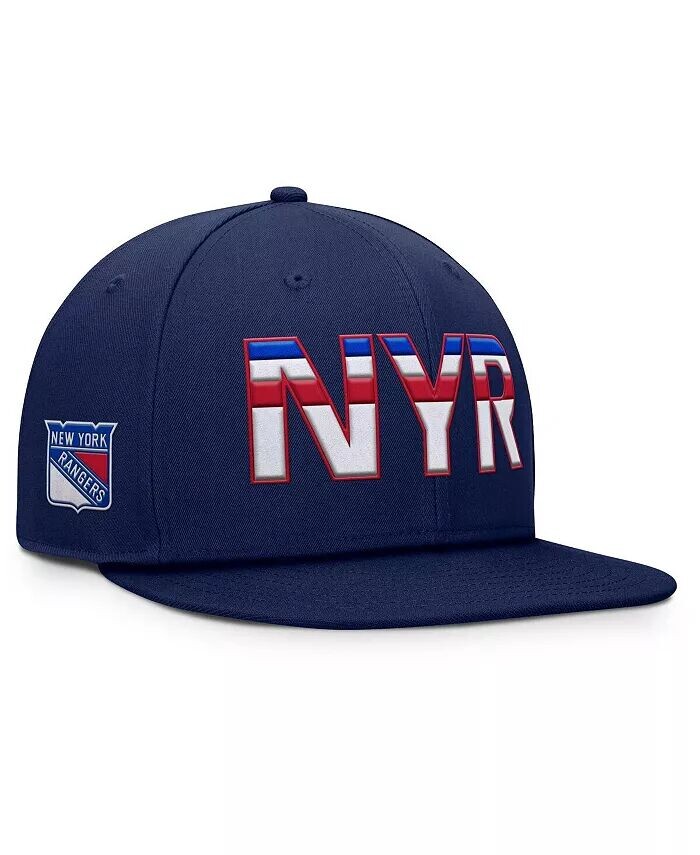 

Мужская темно-синяя бейсболка New York Rangers Authentic Pro Rink Snapback Fanatics