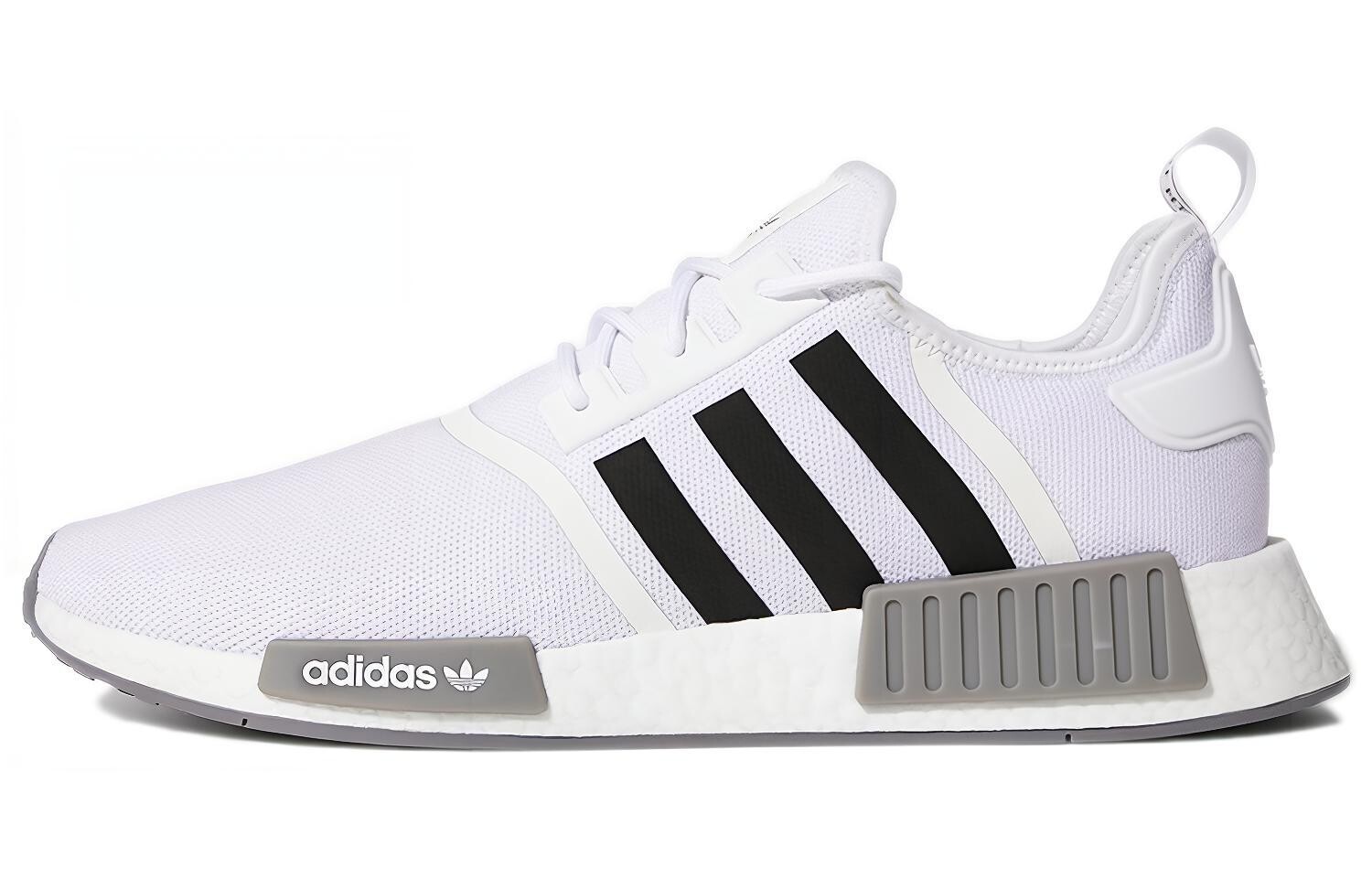 

Adidas originals NMD R1 Primeblue Белый Черный Серый
