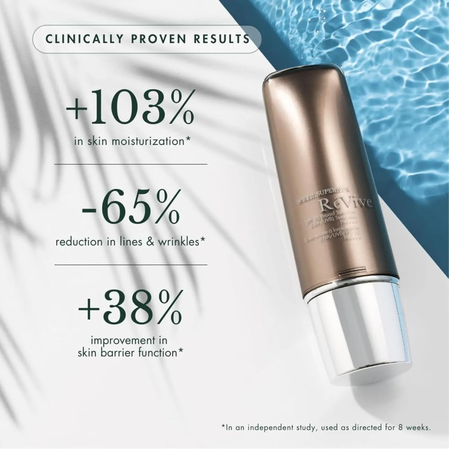 RéVive Soleil Superiéur солнцезащитный крем для лица широкого спектра SPF 50, ультрапрозрачный антивозрастной уход для восстановления барьера кожи и защиты от UVA/UVB лучей (50 мл) — фото 3