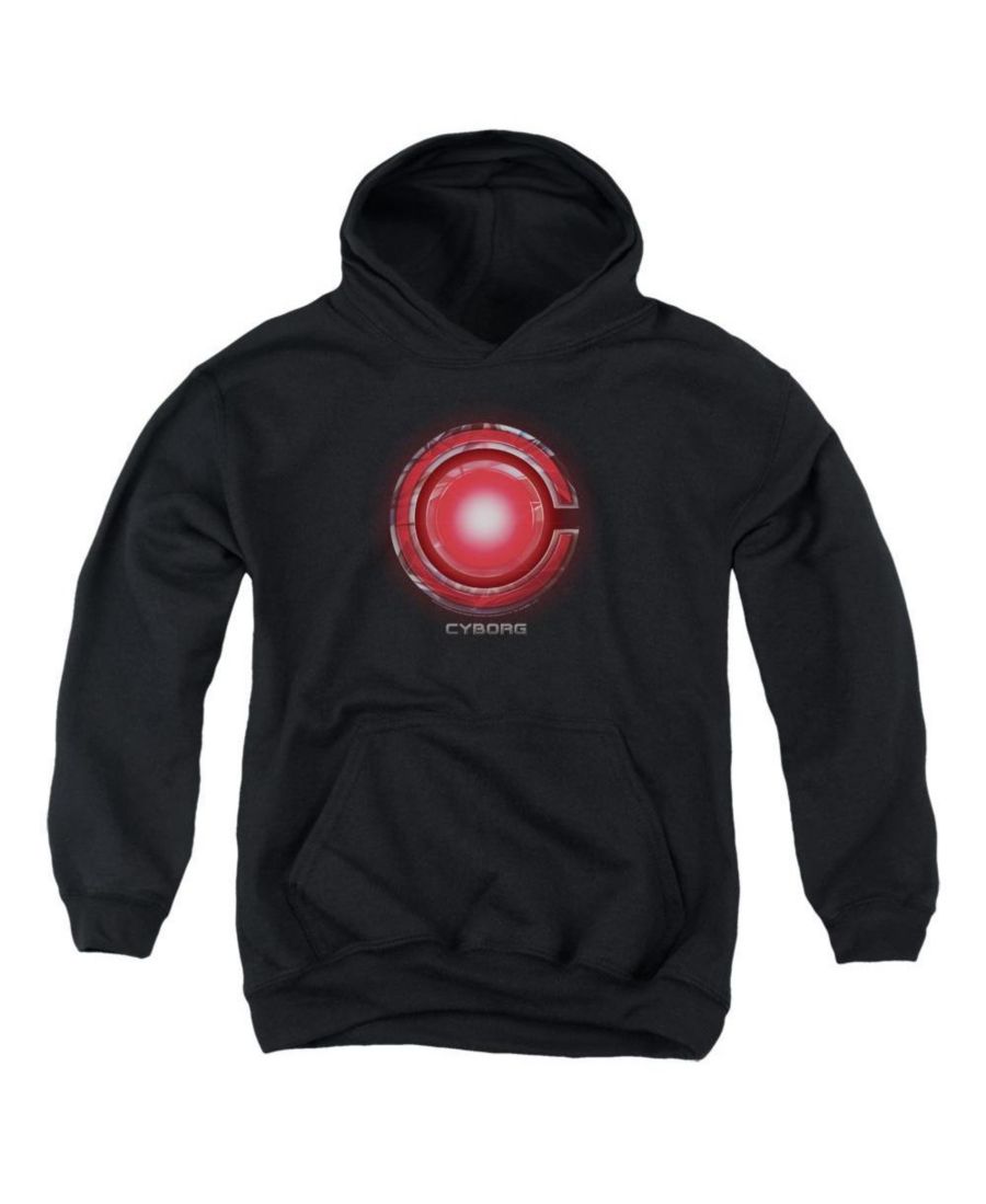 

Толстовка с капюшоном Movie Youth Cyborg Logo Pull Over Hoodie / Hooded Thickement Justice League, Black