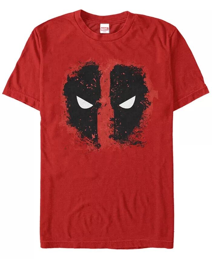 

Футболка с коротким рукавом Deadpool Eyes Glare из коллекции комиксов Marvel для мужчин Fifth Sun, красный