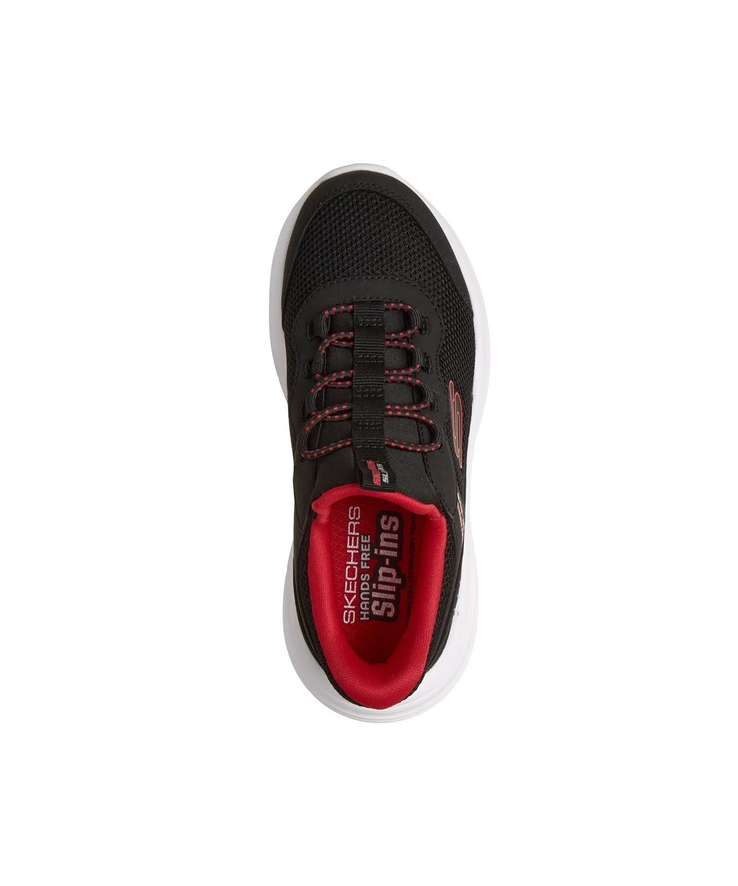 Детские кроссовки SKECHERS Hands Free Slip-ins: Bounder Pro тёмно-синие — фото 2