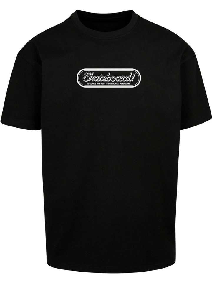 

Футболка The Skateboard Magazin Logo Oversize Tee Merchcode, черный