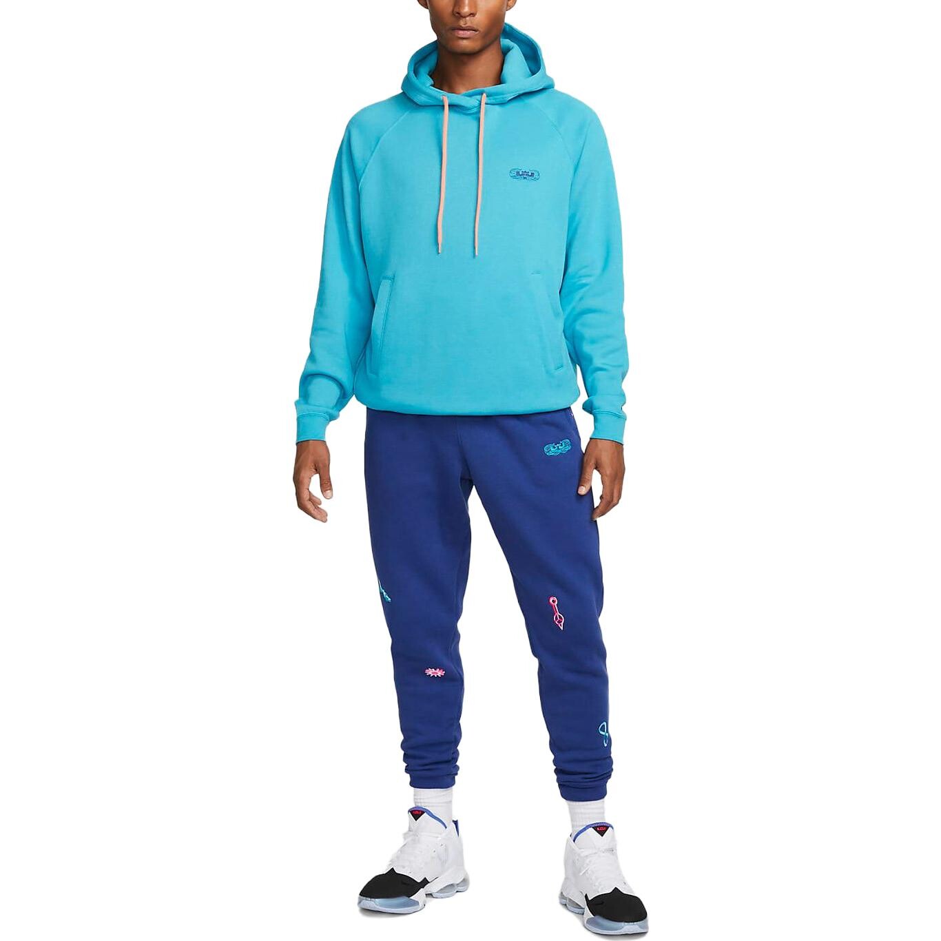 Толстовка с капюшоном LeBron James Strive Graphic Nike, синий — фото 2