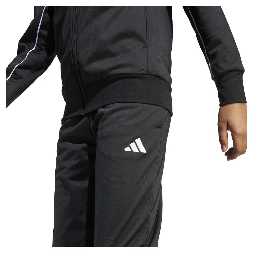 Спортивный костюм adidas Tricot Colour Pop, черный — фото 4