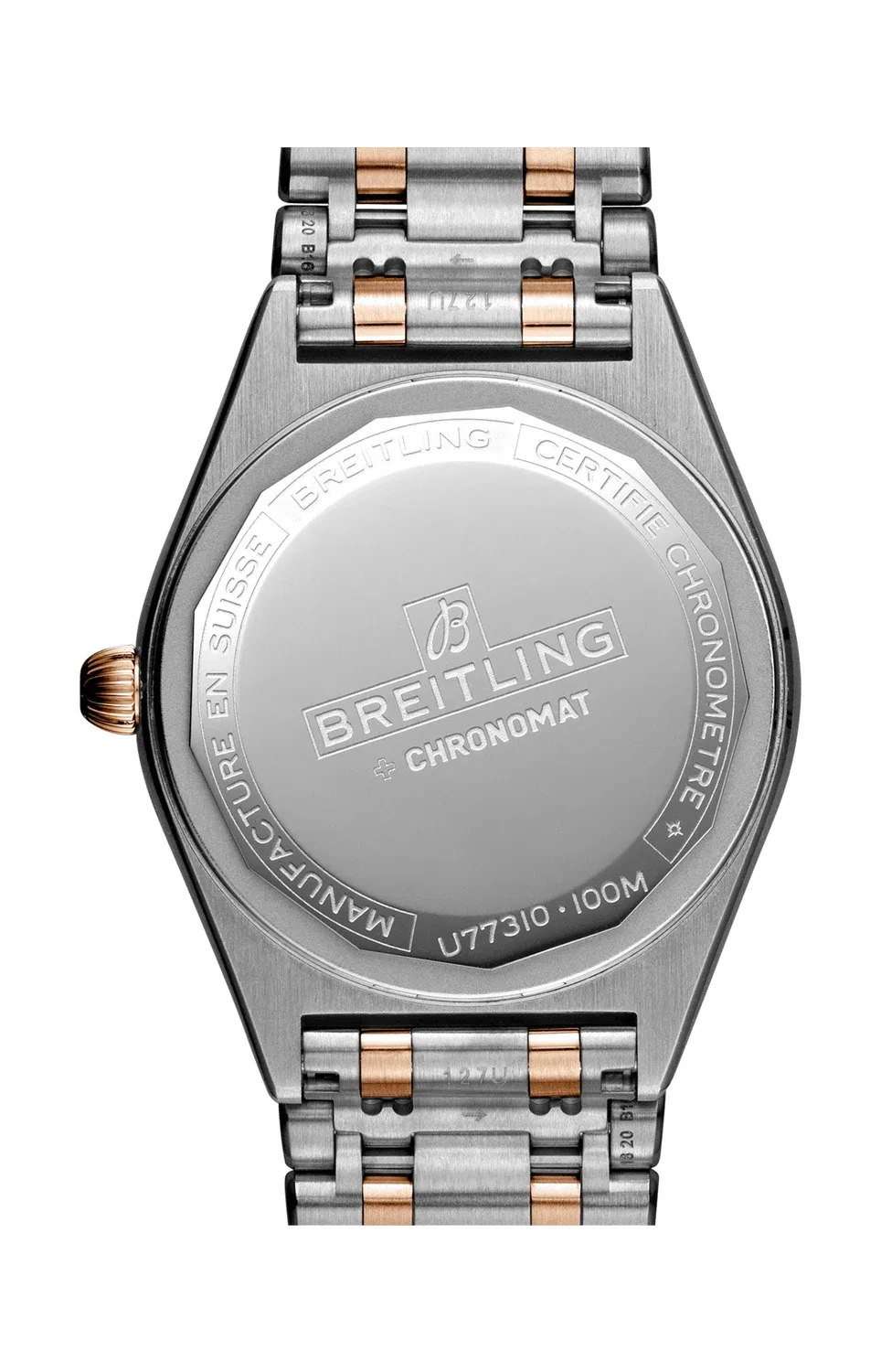 ХРОНОМАТ 32 - U77310101A2U1 BREITLING, серебряный — фото 2