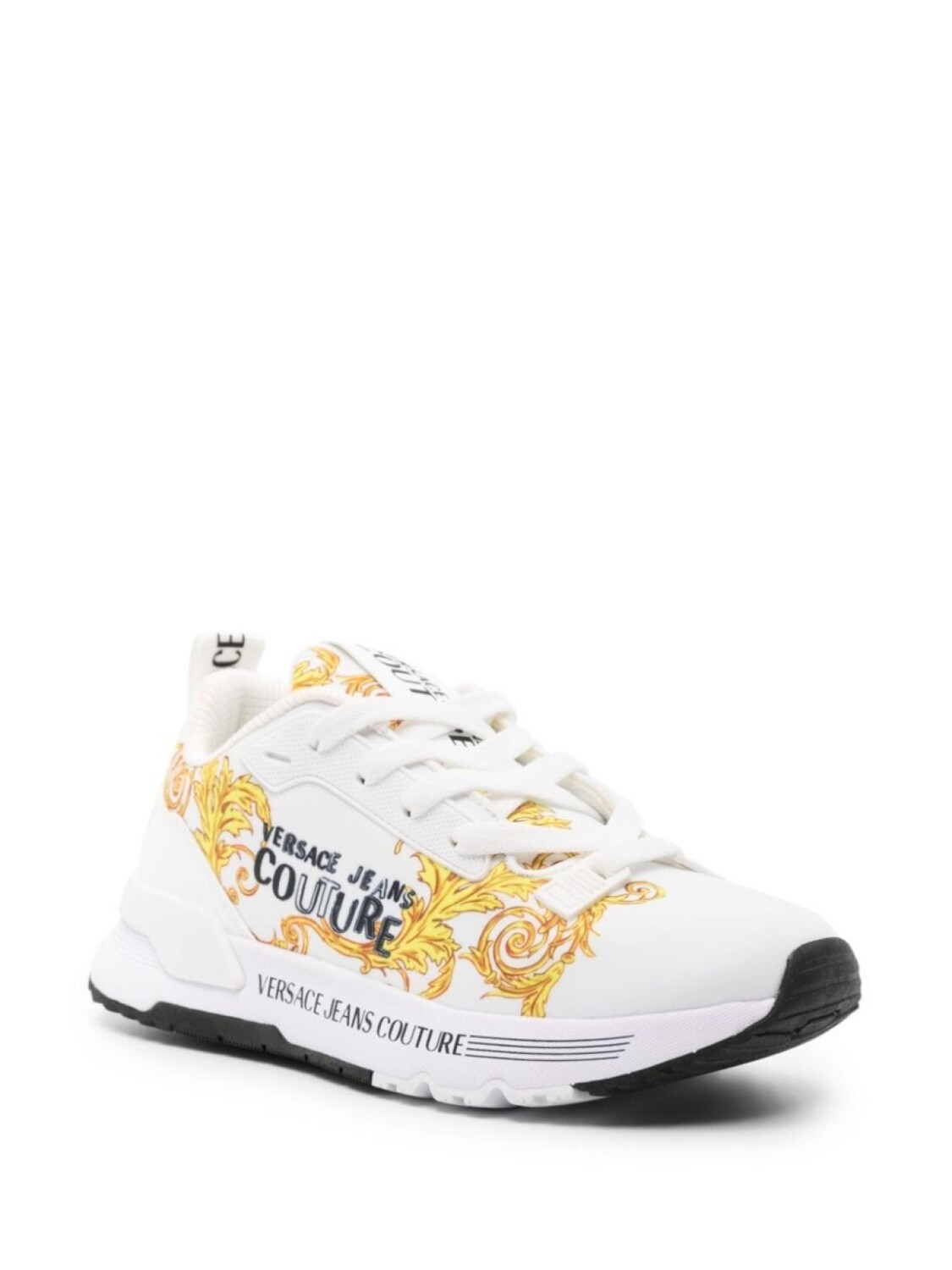 

Versace Jeans Couture кроссовки Dynamic с принтом Barocco, белый