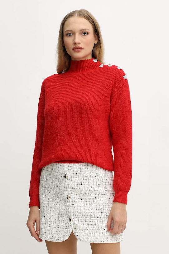 

Свитер MSTORI из смесовой шерсти Morgan, красный