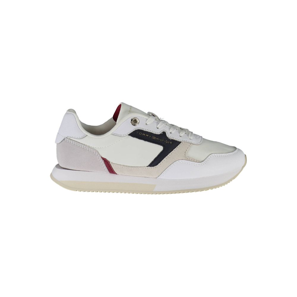 

Белые кожаные женские кроссовки Tommy Hilfiger