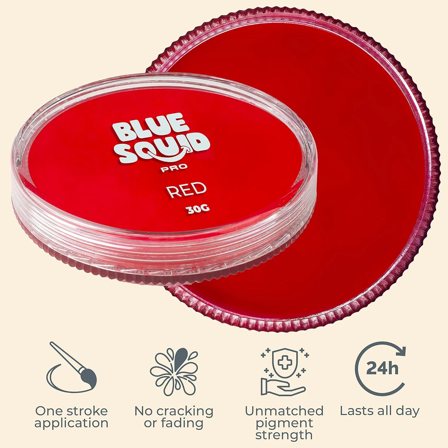 Аквагрим Classic Red Blue Squid PRO, 30 г — фото 3