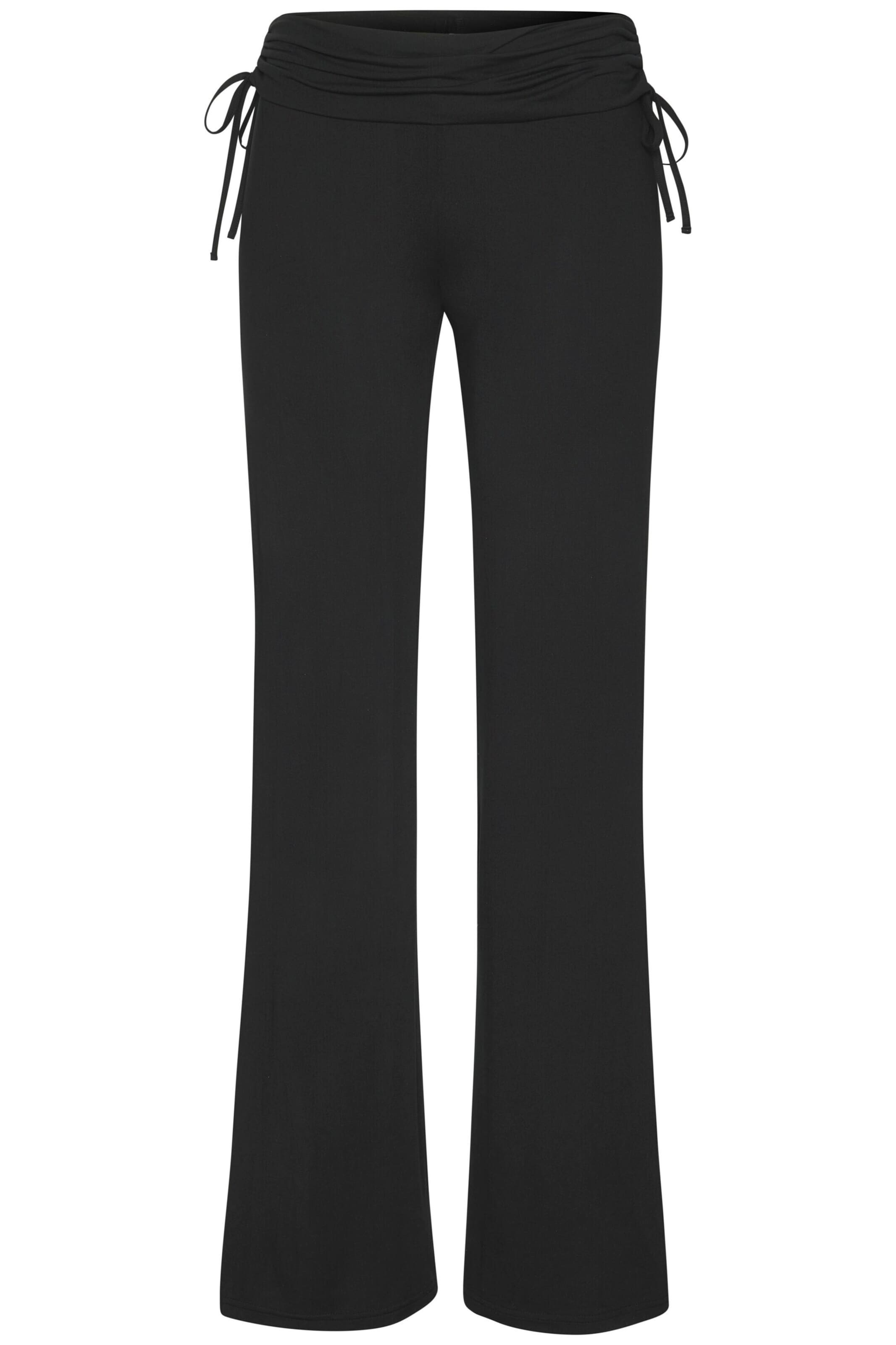 

LASCANA Черные расклешенные брюки