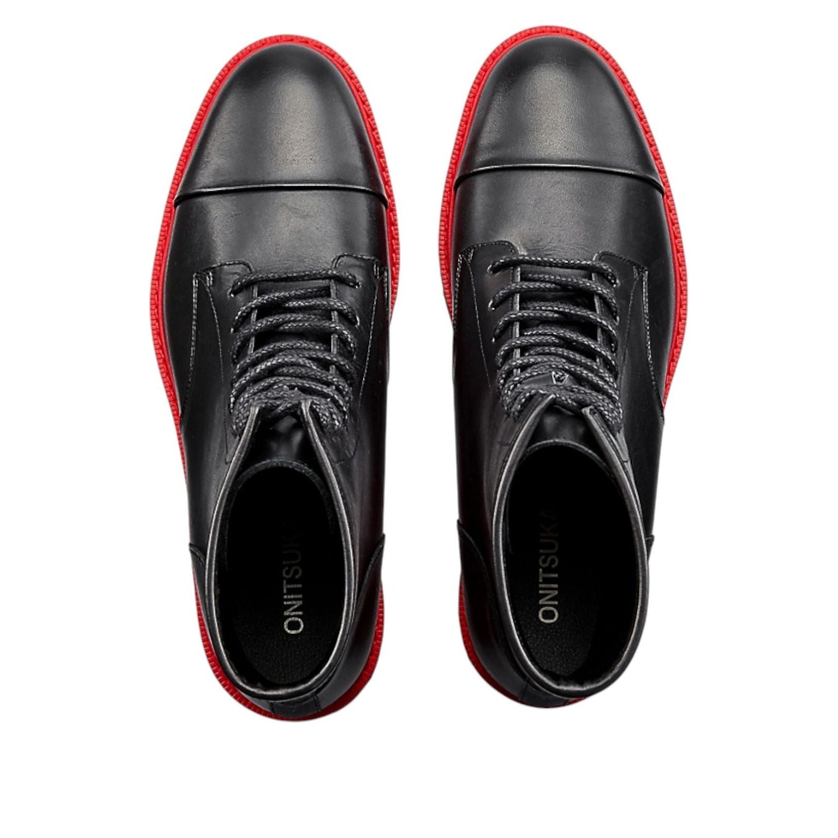 Onitsuka Tiger Ботинки Onitsuka на шнуровке, цвет «Черный классический красный» — фото 3