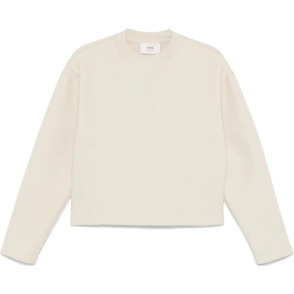 

Свитер с круглым вырезом Ami Paris AMIPARIS, Sandy Beige