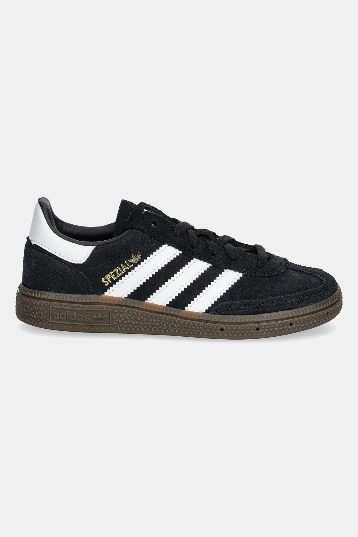 Кроссовки замшевые HANDBALL SPEZIAL Adidas Originals, черный — фото 3
