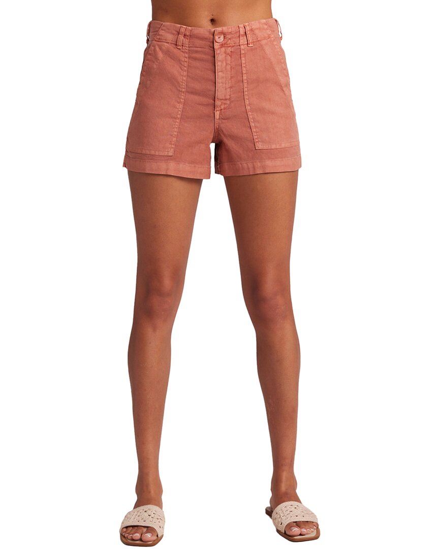 

Короткие шорты из смеси льна Bella Dahl Sol Utility Tab, коричневый