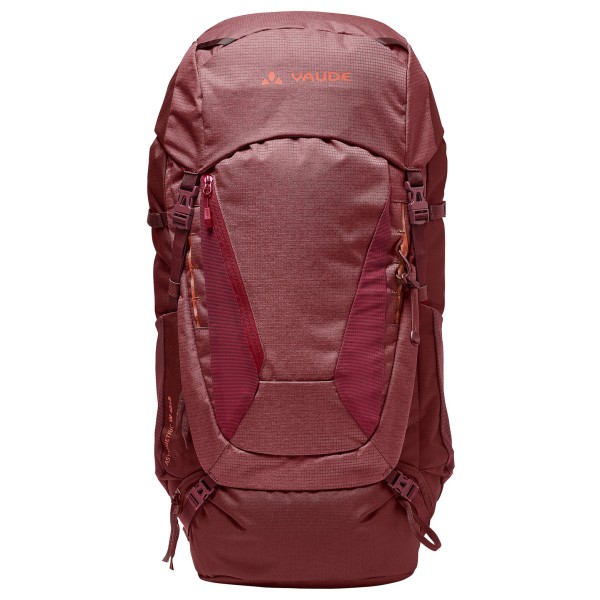 

Женский асимметричный рюкзак 48+8 - туристический Vaude, Dark Cherry