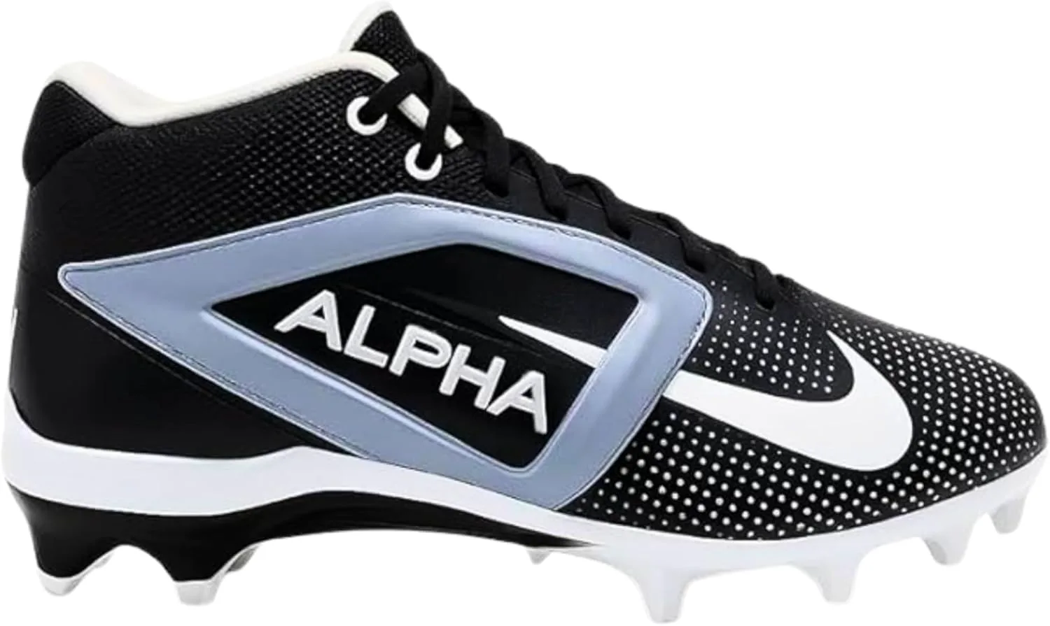 Футбольные бутсы Nike Men's Alpha Menace 4 Pro NRG, черно-белый — фото 2