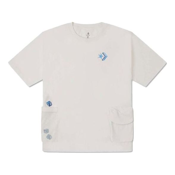 

Футболка Converse Summer Drink Pocket T-Shirt 'Egret', белый