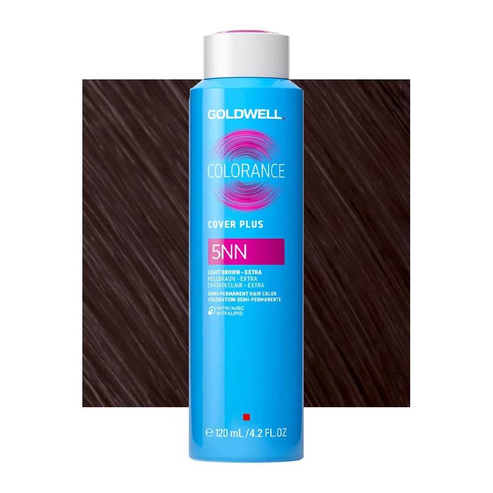 Интенсивная краска для волос Goldwell Colorance 5NN Light Brown Extra Cover Plus Naturals Goldwell