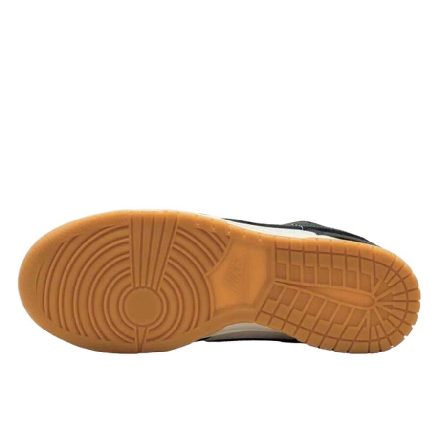 NIKE Кроссовки Dunk Low LX Black Croc — фото 3